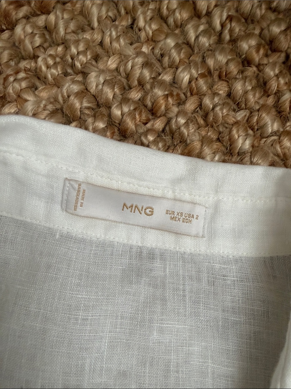 Mango Linen Blouse - Picture 2 of 3